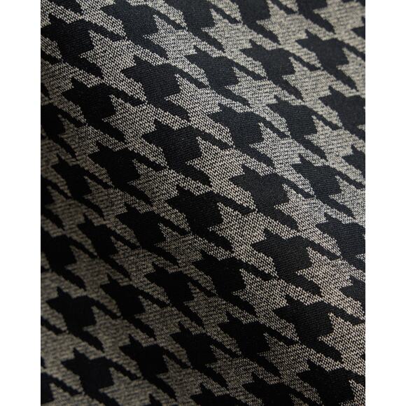 RHONE Black Houndstooth Seamless 1/4 Zip - Picture 3 of 5